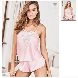 NWOT Victoria's Secret Satin Cami PJ Set - Rare